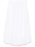 Юбка миди Peserico, белый - фото