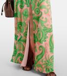 Платье макси с халтернеем Etro, розовый - фото 5