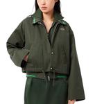 LACOSTE Куртка женская, Stone Black Green - фото 3