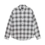 Рубашка Stussy Matthew Printed Plaid Shirt, коричневый - фото