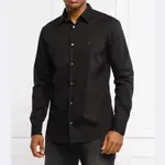 Рубашка стандартного кроя Emporio Armani, черный - фото