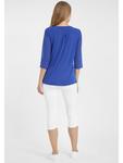 Fransa Блузка 100% Polyester regular fit in Clematis Blue - фото 6