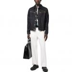 Джинсовая куртка мужская Alexander McQueen, темно-синяя - фото 4