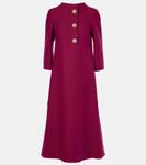 Платье миди Crepe Couture с декором Valentino, Paris - фото