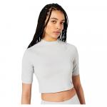 Футболка Superdry Run 3/4 Tight Crop, белый - фото