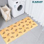 Коврик для ванной KARAT Reef Foot, 1x100 см, оранжевый - фото 4