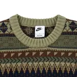 Свитер Life Fair Isle Nike, оливковый - фото 6