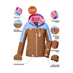 Функциональная куртка Killtec «KOW 353 GRLS JCKT», коричневый - фото 5