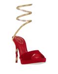 Сандалии Rene' Caovilla, красный - фото 2
