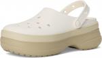 Сабо Crocs Classic Stacked Clogs Platform Platform, цвет Chalk - фото 7