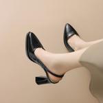 Туфли женские на высоком каблуке Zhr, черный - фото 18