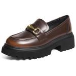 Лоферы женские Red Dragonfly, коричневый - фото 5