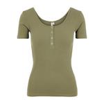 Футболка Pieces Kitte, зеленый - фото 3