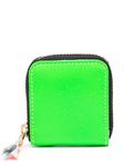 Comme Des Garçons Wallet кошелек Super Fluo Group, зеленый - фото