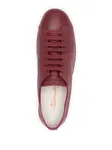 Кроссовки на платформе Santoni, красный - фото 4