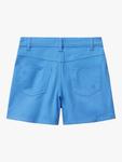 Детские хлопковые шорты из твила Benetton, Periwinkle - фото 2