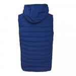 Nike Пуховик мужской с капюшоном, синий, умеренная длина - фото 2