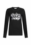 Топ LIU JO LONG-SLEEVED , P/Black - фото 7