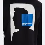 Толстовка обычного кроя Karl Lagerfeld, черный - фото 4