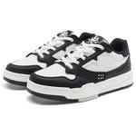 Кроссовки XTEP Skateboard Shoes Women's Low-Top Black White - фото 3