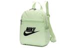 Мини рюкзак из ткани унисекс зеленый Nike - фото