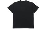 Футболка A Bathing Ape Half Zip Shark Tee 'Black' - фото 2