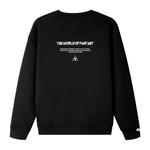 Свитшот Unisex с 3 полосками Adidas, черный - фото 2