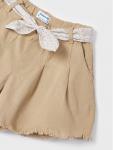 Тканевые шорты Mayoral, бежевый - фото 4