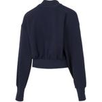 Куртка женская темно-синяя Adidas - фото 2