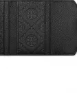 Фактурный кошелек Tory Burch, черный - фото 4