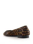Балетки Notabene с леопардовым принтом, черный - фото 3