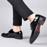 Чёрные классические туфли SHUPATE для мужчин - фото 5