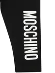 Брюки с логотипом Moschino Kids, черный - фото 3