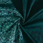 Постельное белье петроль 1x 200x200 см + 2x 40x80 см Erwin Müller - фото 7