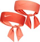 Двусторонняя повязка на голову Nike Unisex Dri-Fit (1 головка), Peach/Orange - фото