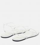 Кожаные сандалии Toteme, белый - фото 3