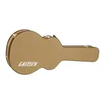 Жесткий кейс Gretsch G2622T Tweed для электрогитар Streamliner с коричневым плюшевым интерьером и центральным отсеком для хранения - фото