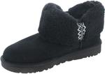 Женские ботинки UGG Ultra Mini Braid, Black - фото 4