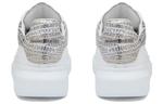 Кроссовки oversized sneakers 'white silver' Alexander Mcqueen, белый - фото 3