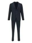Шерстяной костюм TAGLIATORE, синий - фото