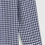 GAP Мужская рубашка Marine Blue Square - фото 4