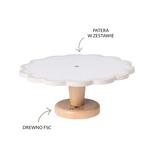 Пазл из деревянного печенья на подставке для торта Micki - фото 4