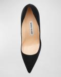 Замшевые туфли BB 105 мм Manolo Blahnik - фото 5