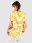 Футболка Urban Classics Regular Striped T-Shirt, white/magicmango - фото 2