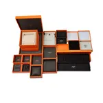 Браслет из телячьей кожи унисекс HERMES, коричневый - фото 2