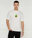 Футболка Дилиппера Relaxed fit Hugo, белый - фото 3