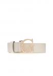 Ремень Guess RHINESTONES LOGO , Creme/Beige - фото