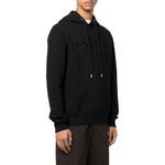 Худи с вышитым логотипом Lanvin, черный - фото 6