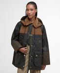 Вощеная куртка Barbour Imelda, Archive Olive/Olive/Beech - фото