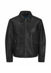 Куртка Jack & Jones Leather jacket, Black - фото 6